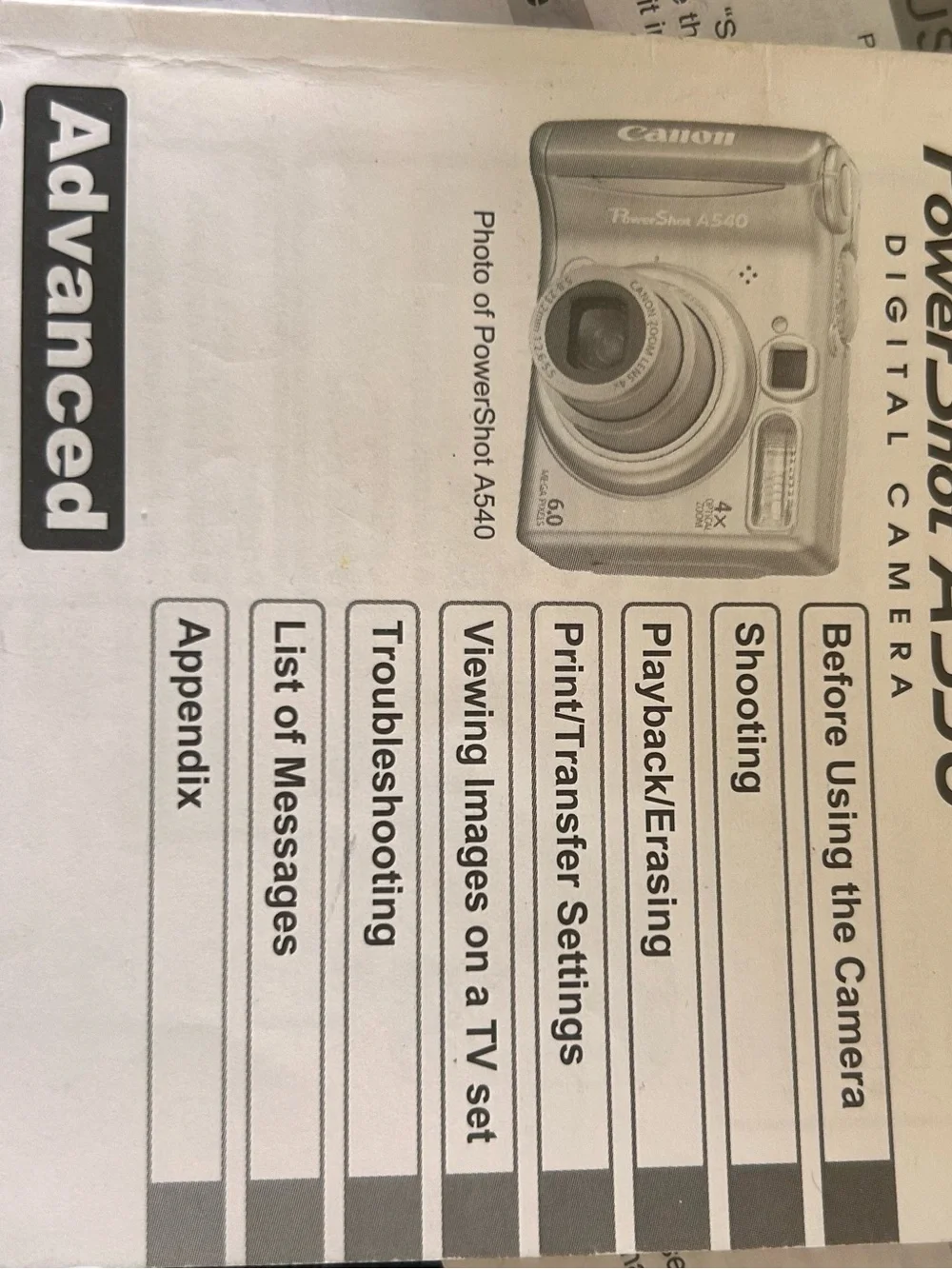 Canon compact camera image in silver and black tones - Picture 4 of 4